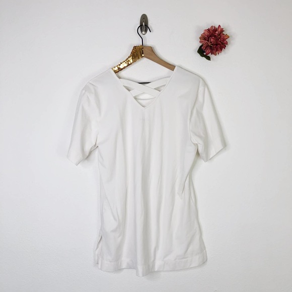 DENIM & CO Oversized Tunic Top - Picture 2 of 6